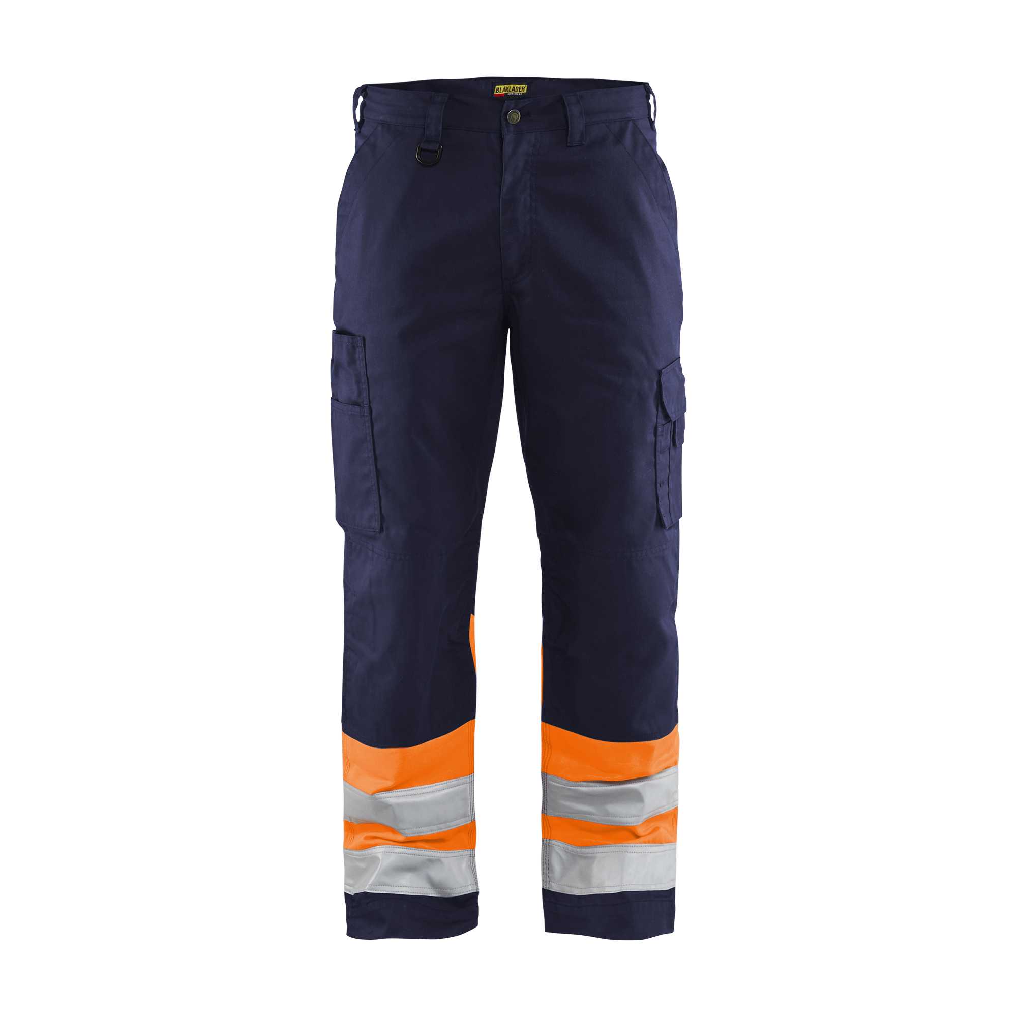 BLAKLADER 15641811 | Hi Vis trousers Hi Vis Reflective Work Trousers Men - twill fabric